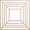 Ekena Millwork Raven Wood Fretwork Pierced Ceiling Medallion, Alder, 20"OD x 7 3/8"ID x 1/4"T CMWP20X20X0250RAAL - alternate 1